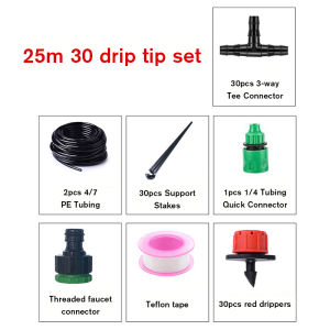DIY Garden Micro Drip Irrigation System Automatic Plant Flower Watering Sprinker Kit