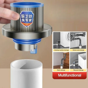 Anti Odor Floor Drain Core Insect Proof Drain Plug for 50/75MM Pipes Bathroom Kitchen Sink Washbasin