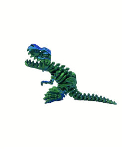 3D Printable skeleton Tyrannosaurus rex with movable joints freely posable educational toy for children dinosaur animal for boys
