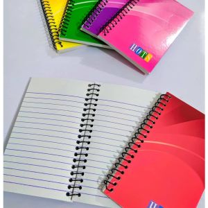 1Tap Small Pocket Notebook Top Bound Memo Book Notepad Spiral Notebooks