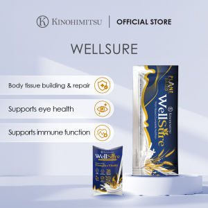 Kinohimitsu WellSure Pre & Probiotics Plant-Based Complete Nutrition Beverage Supplement Powder 10s - Meal Replacement Muscle Repair