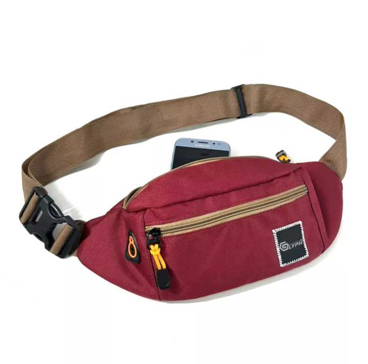 Waist Bag Tas Selempang Pria Cross Body Tas Punggung Tas Dada