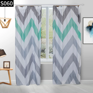 Curtains without punching installation bedroom blackout cloth simple balcony block curtains new styl