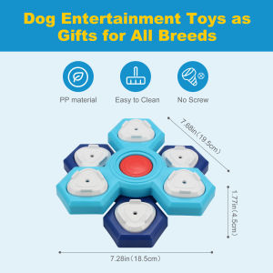 Lovinland Pet Slow Feeder Dog Bowl 3 Levels Reduces Boredom and Anxiety Non-Slip Interactive Puzzle Feeder Suitable for Small Medium Larger Dogs