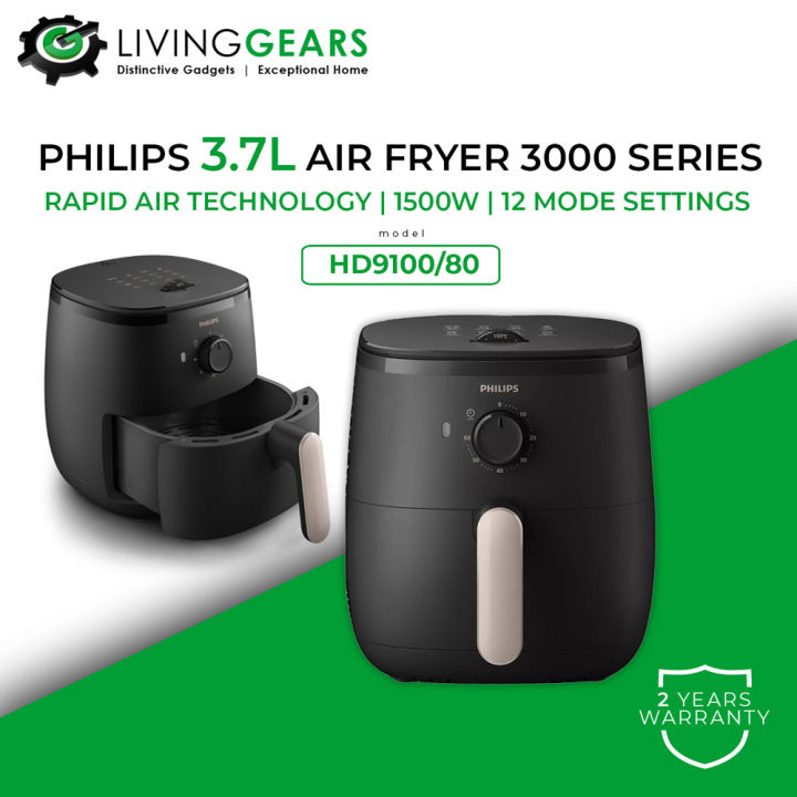 PHILIPS Rapid Air Fryer Essential (HD9200/HD9100) Kitchen
