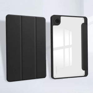 FLIP COVER SOFT ACRILIK SAMSUNG TAB S6 LITE SMART CASE AUTO LOCK ADA TEMPAT PEN MAGNETIC DIY CASING