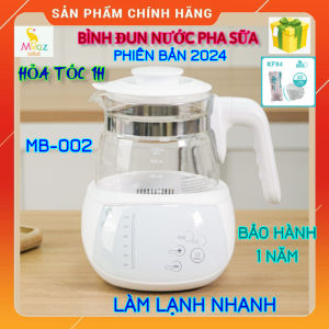 (HỎATỐC-1H) Bình đun nước pha sữa MOAZ BÉBÉ MB-002 điều chỉnh nhiệt độ khử Clo giữ nhiệt Moaz Bebe mb002 - Chính hãng