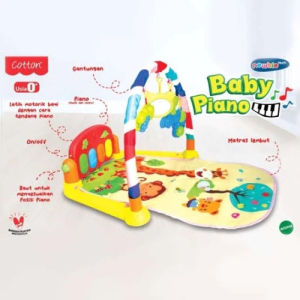 Newbie Tech Baby Piano Gym Playmat Karpet Musik Kick & Play Matras Main Playgym Playmate Piano