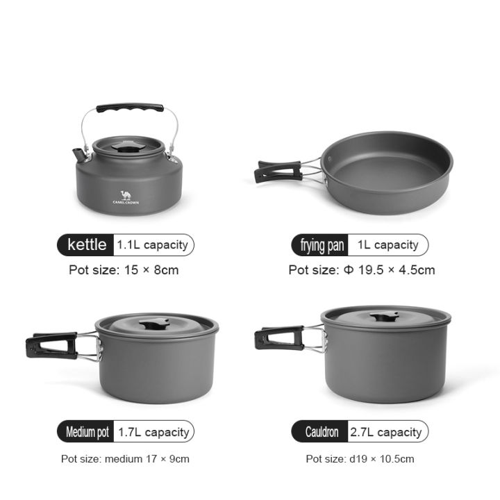 CAMELCROWN%20Portable%20Aluminum%20Alloy%20Lightweight%20Camping%20Pot%20Set%20Outdoor%20Picnic%20Hiking%20Cooking%20Pan%20Pot%20Kettle%20Cookware%20Set%20Folding%20Storage%20-%20Image%203