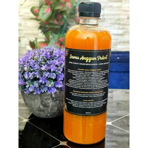 Paket Detox Herbal Premium – Kunyit Asam/Tongkat Ali/Ubi Jaga - Kesehatan Tradisional Wanita & Lelaki | Natural Vitality & Slimming Energy Boost 500ml