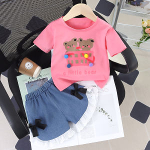 Baju Anak Perempuan 1Set Baju Bayi Perempuan Stelan Bayi  Setelan 0-4tahun