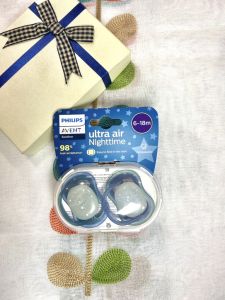 [CHÍNH HÃNG] Ty ngậm silicon siêu mềm/ thông khí Philips Avent 0-18 tháng vỉ đơn vỉ đôi cho bé