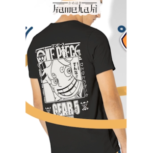Kaos Anime LUFFY GEAR 5 & Kaos Distro Jepang Pria Wanita