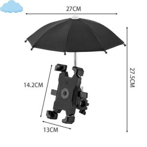 ที่วางโทรศัพท์มือถือ พร้อมล่ม แข็งแรง ติดตั้งง่าย ร่มบังแดด ทนทาน ป้องกันมือถือจากแสงแดด