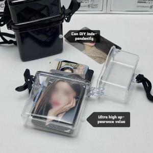 GY🌠🌠🌠 Ins Idol Photo Card Storage Box Decorative Photocard Storage Box Waterproof Photo Picture Collect Holder Message Organizer Box