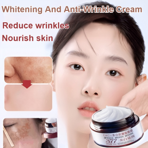 377 Whitening Anti-Freckle Cream Moisturizing Hydration Pigmentation Reducing Cream Anti-Winkle Serum