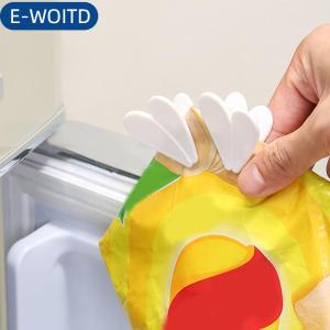 E-WOITD 2 Trong 1 Từ Tủ Lạnh Nam Châm Hoa Loại Đa Chức Năng Niêm Phong Clip Cho Thực Phẩm Lưu Trữ Thực Phẩm Niêm Phong Clip Phụ Kiện Nhà Bếp