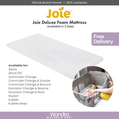 [FAST SHIP] Joie Deluxe Foam Mattress for Joie Travel Cots (3 Sizes)