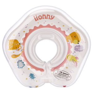 Oldlaiben ห่วงยางว่ายน้ำเด็กเล็ก ห่วงยางคอ swimbobo สำหรับเด็กอายุ 0-8 เดือน