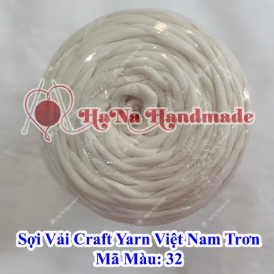 Sợi vải Việt Nam trơn 42k/c 250g / Sợi vải craft yarn +- 25g