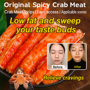 King Crab Whole Leg Meat Fresh Cooked Frozen Seafood Spicy Crab Instant King Crab Legs Meat 即食香辣蟹 帝王蟹整条蟹腿肉