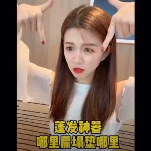 (Ready Stock 现货) Flat Head Pad Heightening Hair Pad Root Bouffant Hair Clip 扁头垫增高发垫发根蓬松器发夹