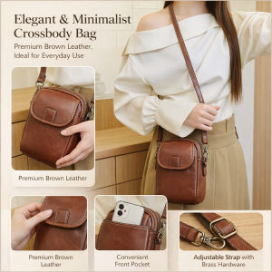 Mini Phone Crossbody Bag Women Small Shoulder Bag Lightweight Adjustable Strap Fashion Summer Daily Use