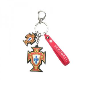 Câu Lạc Bộ Bóng Đá Logo biểu tượng PVC Keychain 3 bộ chi tiết Juventus AC Inter Milan Real Madrid Atletico Brazil Mặt dây chuyền người hâm mộ bộ sưu tập quà tặng