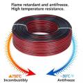 สายไฟอ่อน สายลำโพง (สายไฟคู่ ดำ-แดง) 2C 16/18/20/22/24/26AWG (ความยาว 10 เมตร) UL2468 FLEXIBLED CABLE. 