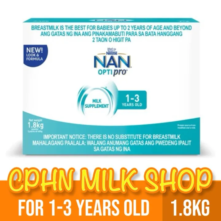 NAN OptiPro Three 1-3 Years Old Milk Supplement Nestle Baby