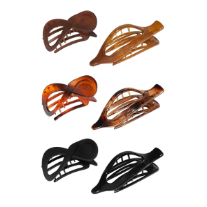 6lots Fashionable Versatiles Hair Claw Sweet Barrettes Antique Side Claw Clip for Everyday and Hairstyles