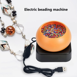 Electric Beading Machine For Waist Bead Automatic Bead Spinner For Making Bead Loader Beading Spinner