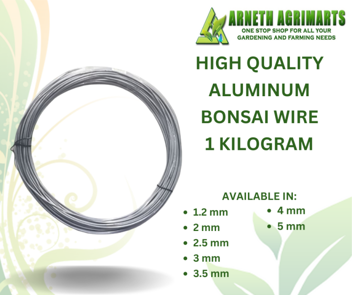 HIGH QUALITY ALUMINUM BONSAI WIRE 1kg Lazada PH