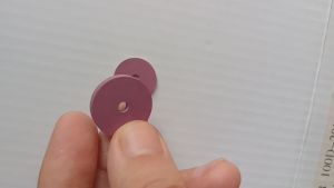 Hanson8 3000 #   Ruby Oil Stone Precision Polishing Wheel Small Grinding Wheel Polishing Wheel Sharpening Stone 2.35mm Rod 3 mm Rod 5B8Q6