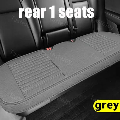 [SG stock] Car Seat Cover PU Leather Interior Protector Mats Cushion 5 Seaters Chair Seatcover Pad for SUV Sedan Truck