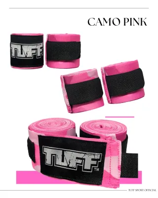 TUFF Muay Thai Hand Wraps ผ้าพันมือ ผ้าพันมือชกมวย ผ้าพันมือมวยไทย มวยสากล MMA ซักได้ จำนวน 1 คู่