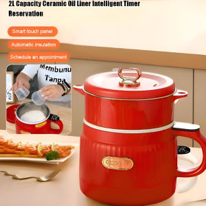 【Sugar Control】Multifunctional Steaming And Cooking Pot With Double-Layer