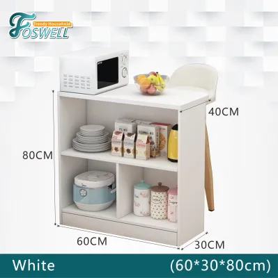 FOSWELL Storage Cabinet Small Cabinet Kitchen Island Storage Cabinets Simple Cabinet Modern Dining Cabinet