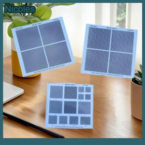 [Nicoles] Hole Spacing 0.3 0.35 0.375 0.4 0.5 0.58 0.6 0.8 1.0mm Universal Green Oil Net UV Solder Mask BGA Reballing Stencil