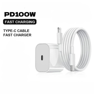 PD100W Charger USB-C with 1` M cable for TYPE-C for Phone