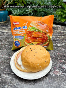 [ COMBO 6 CÁI ] BÁNH HAMBUGER ĂN LIỀN WEISIEL [ VỊ THỊT HEO ] [ COMBO 3 CÁI ] HOT TREND