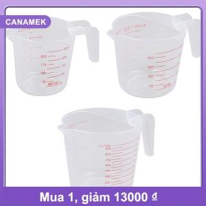 【CANAMEK】 Chất lượng cao nhựa đo Jug công suất lớn quy mô cup 250 500 1000ml