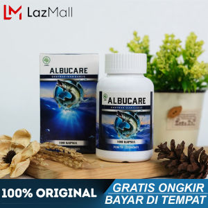 Obat Ekstrak Ikan Gabus Asli/Albucare 100 Kapsul - Original
