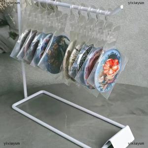 [COD] yixiayun Dresser Metal Display Holder Keychains Hanging Clip Plastic Trinket Tabletop Jewelry Holder