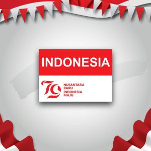 JUAL STIKER PIPI MERAH PUTIH HUT RI 79 MURAH ISI 50 PCS