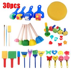 30pcs Hot Selling Childrens Painting Sponge Seal 30-Piece DIY Early Childhood Art Graffiti