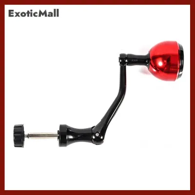 ExoticMall Metal Reel Replacement Power Handle Fishing Reel Handle Knob Spinning Handle Rocker Arm Grip For Spinning Fishing Reel Accessory