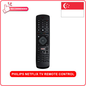 Philips TV Remote Control with Netflix Button - Support All Philips TV