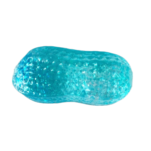 RD5BA7 Slow Rebound Glitter Peanut Squishy Toy Buttery Soft Texture Slow Rising Peanut Stress Ball Stretch Squeezable Peanut Squeeze Toy Fidget Toy
