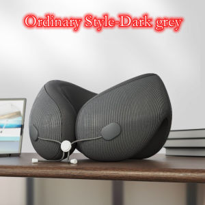 Hengfa Lina Massage Travel Pillow Heating Massage Neck Pillow U Shaped Memory Foam Neck Pillows Sleeping Airplane Pillow Cervical Healthcare